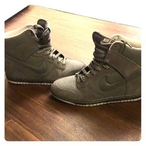 Nike High Tops Wedge Sneakers